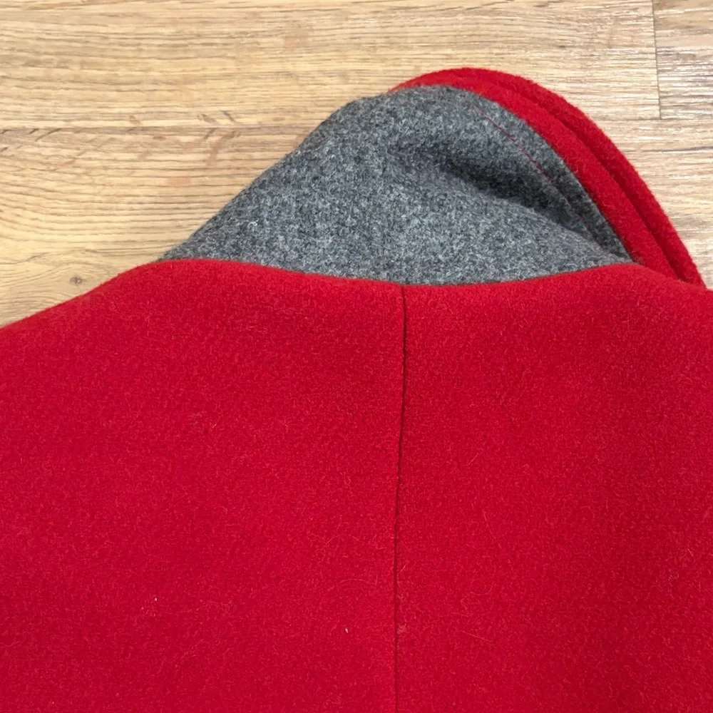 Abercrombie & Fitch Wool Blend Tailored Top Coat -Large Tall - Picture 8 of 10